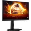 AOC Monitor Gaming 23.8 pollici Full HD IPS 180Hz HDR Nero