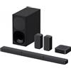 Sony Soundbar HT-S40R 5.1 Canali 600W con Subwoofer e Speaker Posteriori Wireless