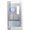 MSI MAG PANO M100R PZ Case Micro Tower Bianco ARGB per Micro ATX e ITX Gaming