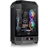 Thermaltake The Tower 300 Case PC Micro ATX/Mini-ITX Nero Vetro Temperato CA-1Y4-00S1WN-00