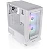 Thermaltake Ceres 350 MX Case PC Midi Tower Bianco ATX con Vetro Temperato e USB-C