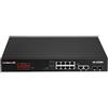 Edimax GS-5210PL Switch Gigabit Ethernet Gestito 10 Porte Nero