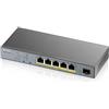Zyxel GS1350-6HP Switch Gestito L2 Gigabit Ethernet 5 porte PoE 60W Grigio