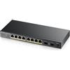 Zyxel GS1100-10HP v2 Switch di Rete Non Gestito 8 Porte Gigabit Ethernet PoE