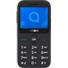 Alcatel 2020X Telefono Cellulare Display 2.4" Tasti Grandi SOS Argento Metallico