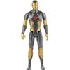 Hasbro Marvel Avengers Iron Man Action Figure Titan Hero 30cm Oro e Grigio 4+