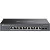 TP-Link Omada ER7412-M2 Router Cablato 2.5 Gigabit 7 Porte LAN 2 WAN Nero