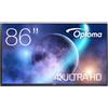 Optoma Pannello Interattivo 86" 4K Touch Android - Display LED Ultra HD 5862RK+