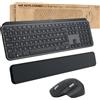 Logitech MX Keys Combo for Business Gen2 Tastiera e Mouse Wireless Grigio QWERTY
