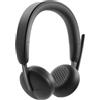 DELL WL3024 Auricolare Bluetooth Over-Ear Nero Wireless/Cavo Cancellazione Rumore