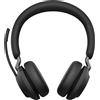 Jabra Evolve2 65 Auricolare Wireless Bluetooth USB-C Nero a Padiglione per Ufficio