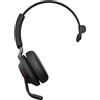 Jabra Evolve2 65 Cuffie Wireless USB-A Monofoniche per Ufficio Nero Bluetooth 5.0