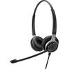 EPOS SC 665 Cuffie USB Cablate a Padiglione Nero e Argento per PC Musica e Chiamate
