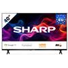 Sharp Smart TV 40 pollici Full HD Nero - Televisore LED con Netflix e YouTube