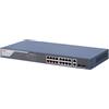 Hikvision DS-3E1318P-SI Switch di Rete Gestito L2 16 Porte Gigabit PoE Nero