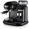 Ariete 1318 Macchina caffè espresso con macinacaffè e cappuccinatore, 15 bar, nero
