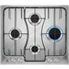 Electrolux RGG6242LOX Piano Cottura Gas 4 Fornelli da Incasso 60 cm Acciaio Inox