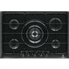 Electrolux PN750UV Piano cottura a gas 5 fornelli nero da incasso 74,4 cm con wok