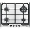 Electrolux PX640UOV Piano cottura a gas 4 fornelli da incasso nero e acciaio inox