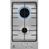 Electrolux EGG3222N Piano Cottura Gas 2 Fornelli 29cm Domino da Incasso Acciaio Inox