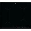 Electrolux EIL63443 Piano Cottura Induzione 4 Fornelli da Incasso 59cm Nero
