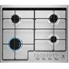 Electrolux EGS6424X Piano cottura a gas 4 fornelli da incasso 60 cm acciaio inox