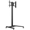 Multibrackets Supporto TV Pavimento 32-63" Portatile 50kg Nero con Ruote