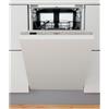 Whirlpool WSIC 3M27 Lavastoviglie da Incasso 45cm 10 Coperti Classe E 6 Programmi