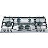 Hotpoint PHN 962 TS IX HA Piano cottura gas 90cm 6 fornelli acciaio inox da incasso