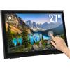 Atlantis Monitor Touchscreen 27 Pollici Full HD 10 Tocchi Nero A05-T27A-VHDM