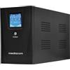 Mediacom M-UPS1301D Gruppo di Continuità UPS 1,3 kVA 720W 3 Prese AC Linea Interattiva