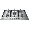 Hotpoint Piano cottura a gas PPH 75G DF/IX 5 fuochi 75 cm acciaio inox da incasso