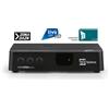 TELE System Decoder Sat TS9018HEVC Full HD DVB-S2 HEVC Nero con Smart Card Tivusat