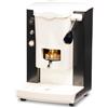 Faber Coffee Machines Piccola Slot macchina caffè a cialde pressacialda ottone nero bianco