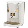 Faber Italia NSMPBIABBAS Macchina per caffè a cialde automatica/manuale oro e bianco