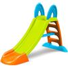 Feber Scivolo Max per Bambini 2-7 Anni, Blu Verde Arancione, con Connessione Acqua