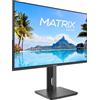 YASHI Monitor LED 28" 4K Ultra HD con HDMI, DisplayPort e USB Hub