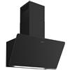 Silverline SOHO 3457 Cappa Aspirante a Parete 90cm Nero Vetro Classe A 648m³/h