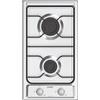 Candy Piano cottura a gas CHW23X 2 fornelli da incasso acciaio inox 28.8 cm