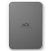 LaCie Hard Disk Esterno 2TB USB-C 3.2 Grigio Compatibile Mac con Password
