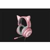 Razer Kraken Kitty Quartz Cuffia Gaming USB Cablata con Illuminazione RGB Rosa