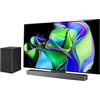 LG OLED55C31LA Smart TV 55" 4K OLED Ultra HD HDR 100Hz WebOS 23 Nero