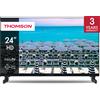 Thomson TV 24 pollici HD DLED Nero Internet TV Bluetooth Modello 24HD2S13