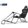 Next Level Racing GTLite Pro NLR-S031GR Simulatore di Guida Pieghevole Grigio 13 Nm