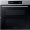 Samsung Forno Elettrico NV7B5740TBS Serie 5 Dual Cook 76L Vapore Wi-Fi Incasso A+