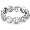 SWAROVSKI ANELLO CONSTELLA, PAVE , TAGLIO TONDO PLACCATO RODIO, 52