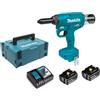 Makita Rivettatrice 18V BL Motor DRV250RTJ