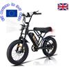 KOOLUX BK29 15 Fat Tire Ebike Long Range 20 pollici 48v Fat Ebike Winter Snow Mountain Bike - Black