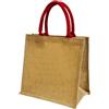 Black Spider Borsa in juta Black Spider Jute Medium 30x30x19 cm personalizzate o neutre