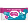 Inodorina Salviette Detergenti Umidificate per Cuccioli Cani e Gatti Talco Everyday 40 pz